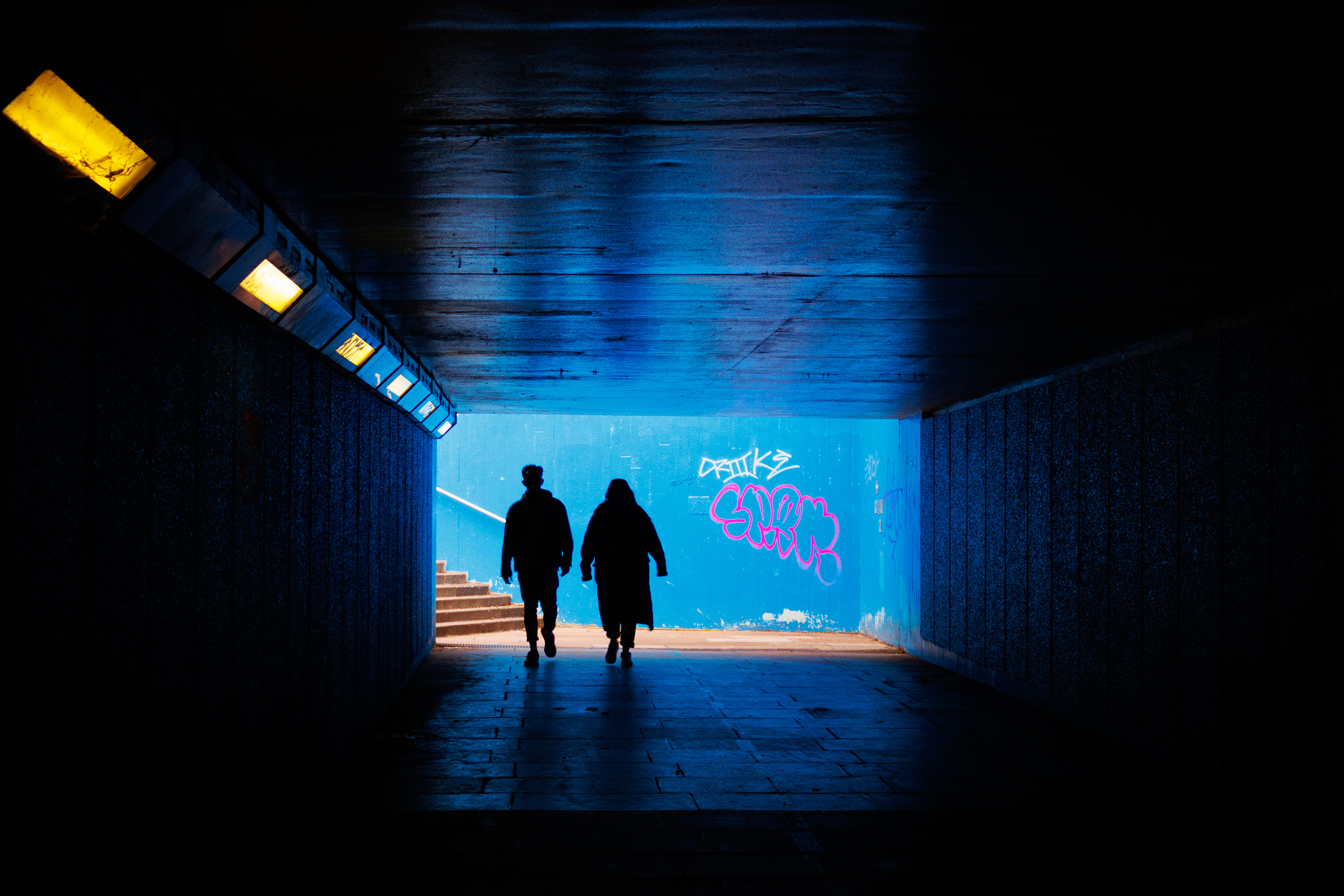 In the tunnel. #SPi_Silhouettes @streetphotographyinternational